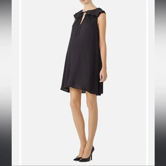 Amanda Uprichard Maternity Crepe Shift Dress - Size S - Picture 1 of 8